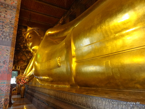 der liegende Buddha in Wat Pho